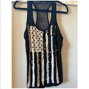 EXPRESS stars&stripes tank